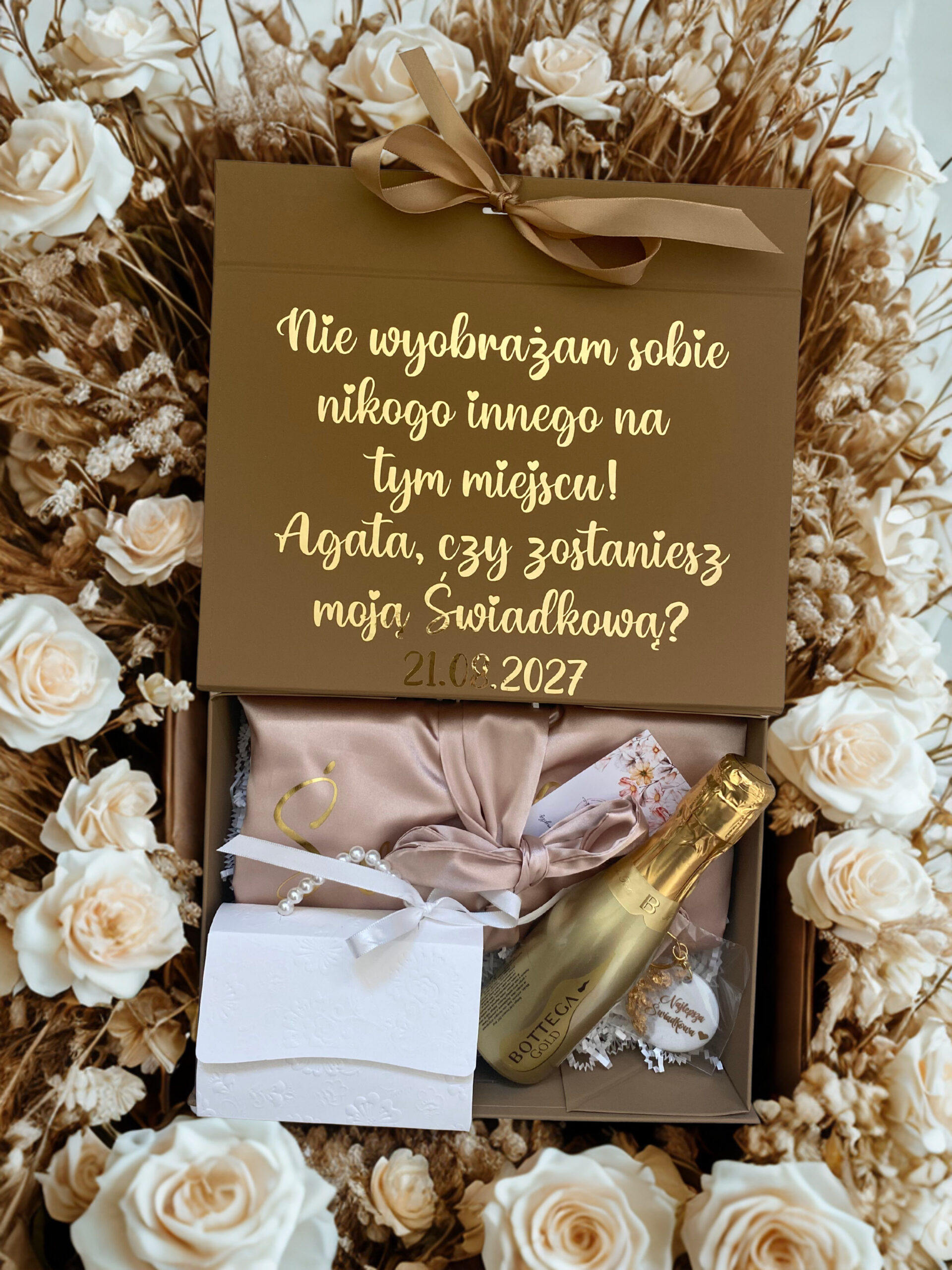 Box dla Świadkowej nr.10 Nie wyobrażam sobie nikogo innego na tym miejscu!